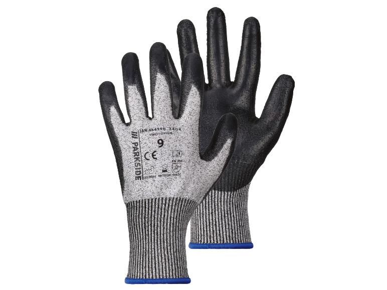PARKSIDE® Schnittschutzhandschuhe mit Polyurethan-Beschichtung