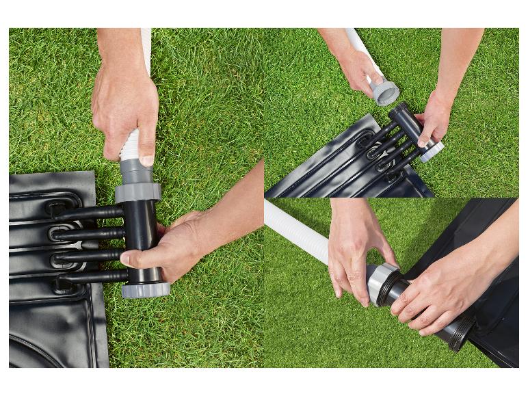 Bestway Solar-Poollheizung 110 x 171cm Poolheizung Schwarz