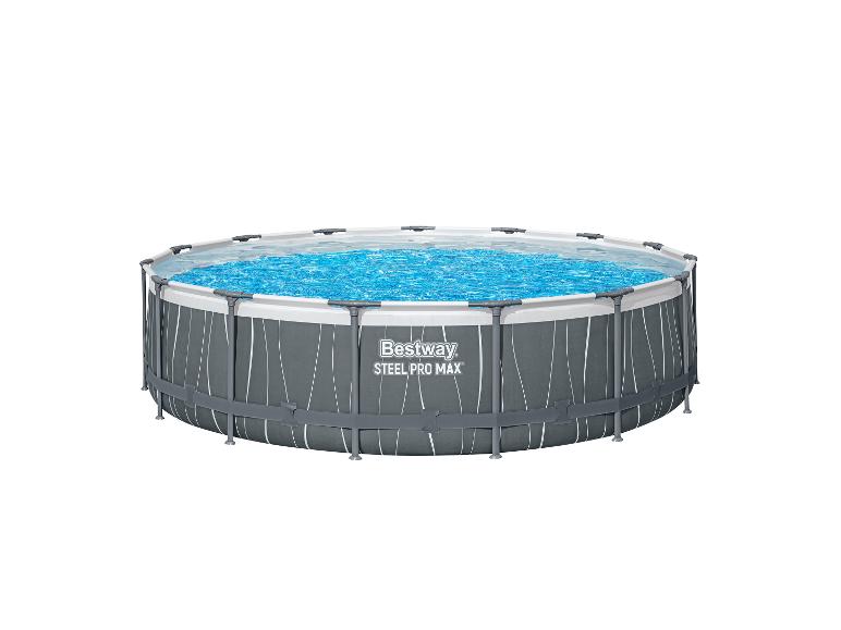 Bestway Steel Pro MAX Ø 457 x 107 cm LED-Design