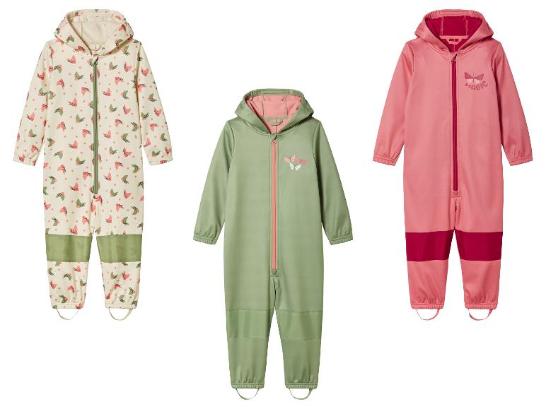 lupilu® Kinder Matsch- und -Buddel-Overall, aus 3-lagigem Softshell-Material