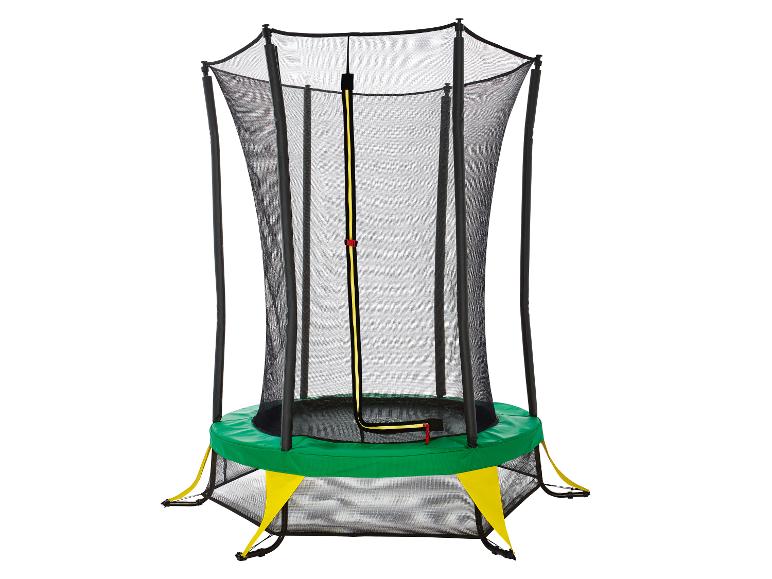 Playtive Kinder-Trampolin mit Sicherheitsnetz