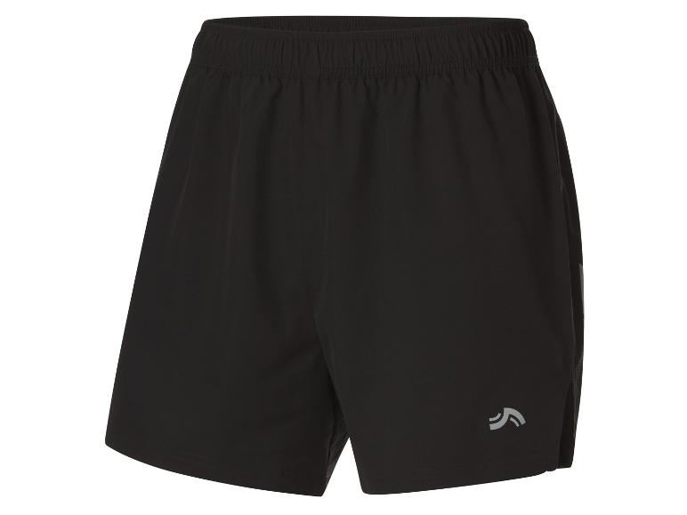 CRIVIT Herren Funktionsshorts mit reflektierenden Deko-Elementen