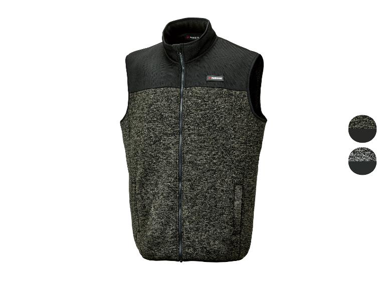PARKSIDE® Herren Strickfleece-Weste, mit Teddyfutter PARKSIDE® Herren Strickfleece-Weste, mit Teddyfutter