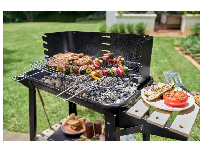 GRILLMEISTER Grillwagen »Kansas«, mit Windschutzblende