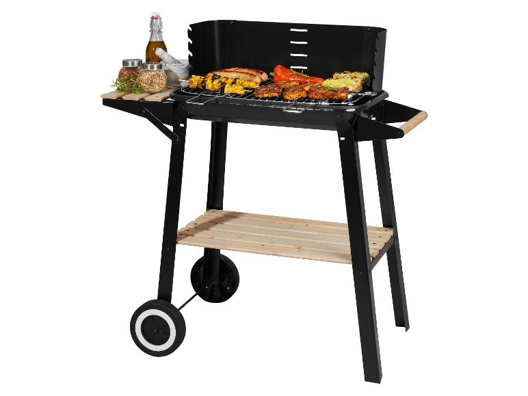 GRILLMEISTER Grillwagen »Kansas«, mit Windschutzblende