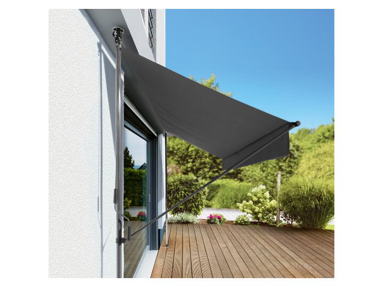 LIVARNO home Klemmmarkise 300 x 150, anthrazit