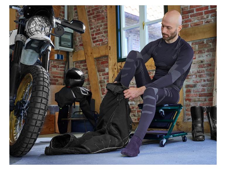 CRIVIT Herren Funktionsunterhemd, seamless, mit Flexribs