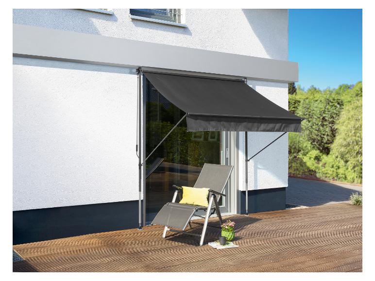 LIVARNO home Klemmmarkise 200 x 150, anthrazit