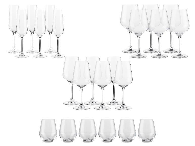 LIVARNO home Gläserset aus Kristallglas, 6-teilig