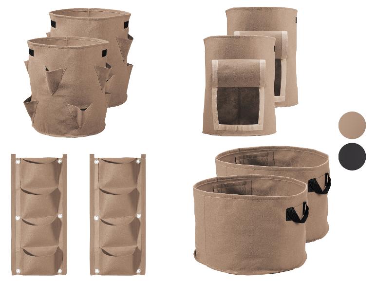 PARKSIDE® Pflanzsack-Set, 2 Stück, aus Filz