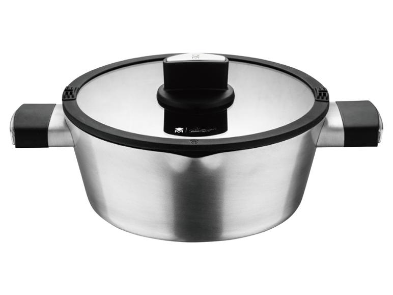 Masterpro by Roland Trettl Alu-Kochtopf, Ø 24 cm, mit Glasdeckel