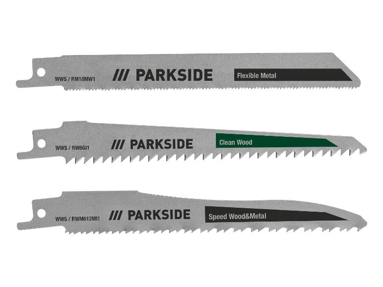 PARKSIDE® Säbelsägeblätter-Sortiment für Säbelsägen