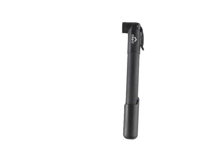 CRIVIT Mini-Luftpumpe, max. 6,5 bar / Fahrrad-Werkzeug, mit 16 Funktionen