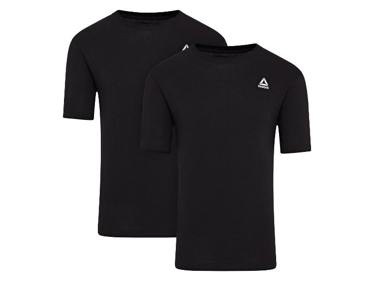 Reebok Herren T-Shirt\'s, 2 Stück, mit dezentem Signature-Reebok Logo