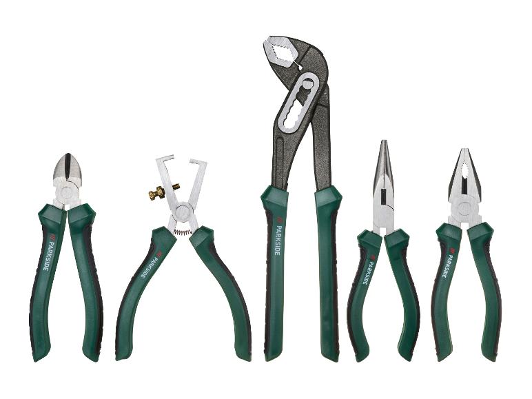 PARKSIDE® Zangen-Set, 5-teilig
