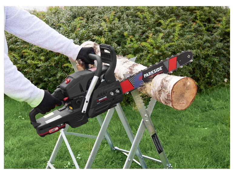 PARKSIDE PERFORMANCE® Benzin-Kettensäge »PPBKS 56 A1«, mit Elektrostart