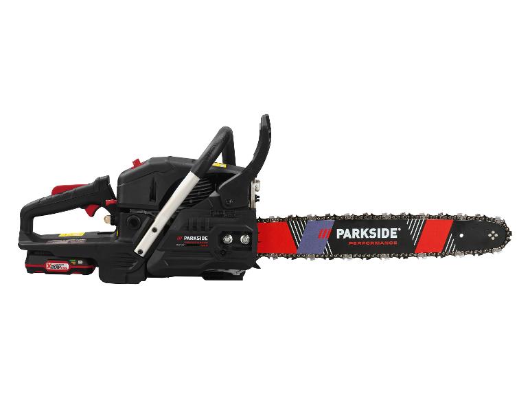 PARKSIDE PERFORMANCE® Benzin-Kettensäge »PPBKS 56 A1«, mit Elektrostart