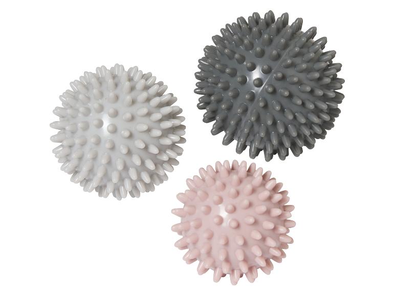 CRIVIT Massagestab / Massagebälle Massageroller Set / Igelbälle