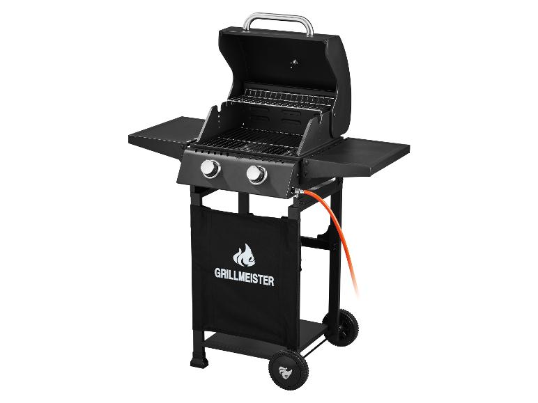GRILLMEISTER Gasgrill 2-Brenner »Memphis«, mit Warmhalterost