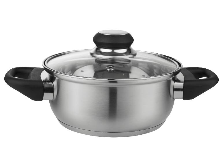 LIVARNO home Edelstahl-Topf, Ø 16 cm  LIVARNO home Edelstahl-Topf, Ø 16 cm