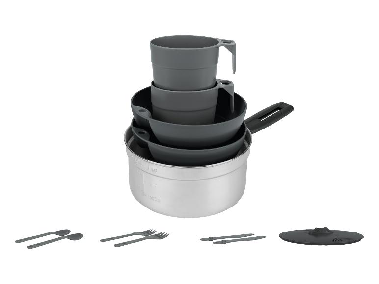 CRIVIT Kochset Camping, 12-teilig