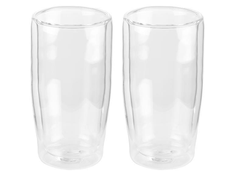 LIVARNO home Thermogläser aus doppelwandigem Borosilikatglas, 4-teilig