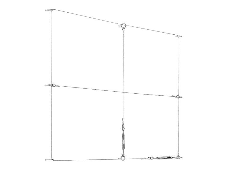 PARKSIDE® Drahtseil-Rankhilfe