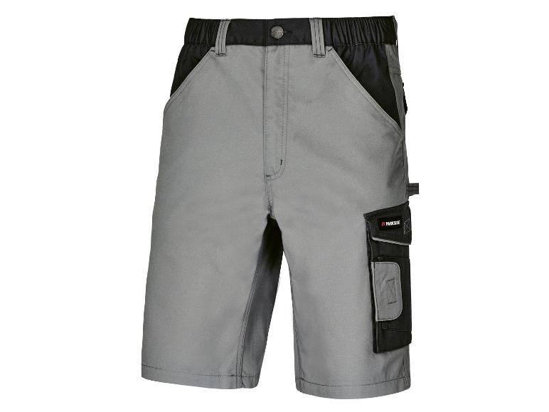 PARKSIDE® Herren Arbeitsshorts mit reflektierenden Deko Elementen