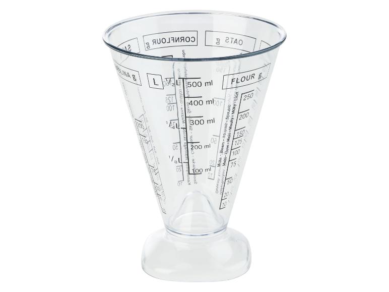 LIVARNO home Messbecher-Set aus Kunststoff, ca. 1 l und 500 ml