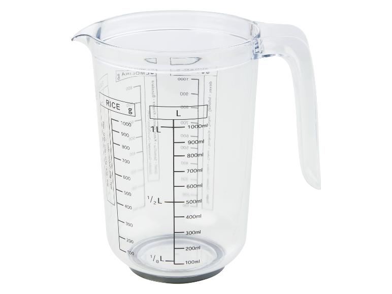 LIVARNO home Messbecher-Set aus Kunststoff, ca. 1 l und 500 ml