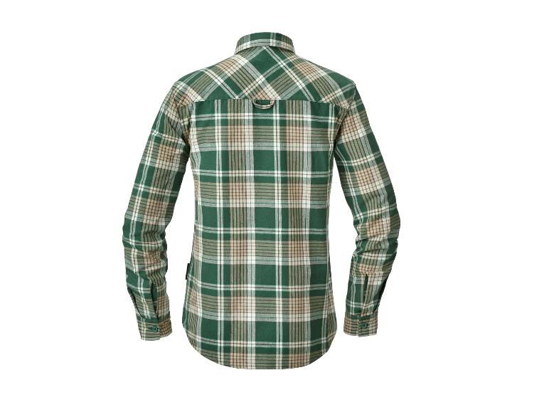 PARKSIDE® Damen Flanellbluse, mit leicht verlängerter Rückseite