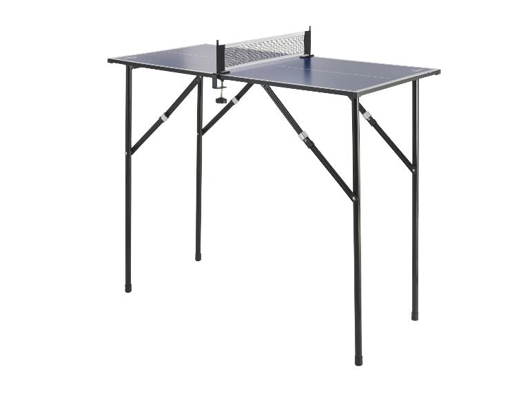 CRIVIT Mini-Tischtennisplatte, mit Klappmechanismus