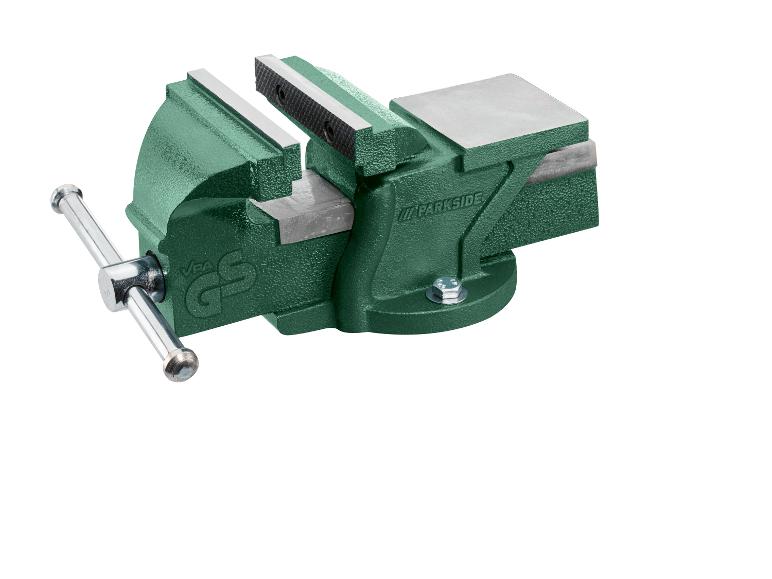 PARKSIDE® Parallel-Schraubstock, mit Bohrlöchern und Korpus aus Gusseisen