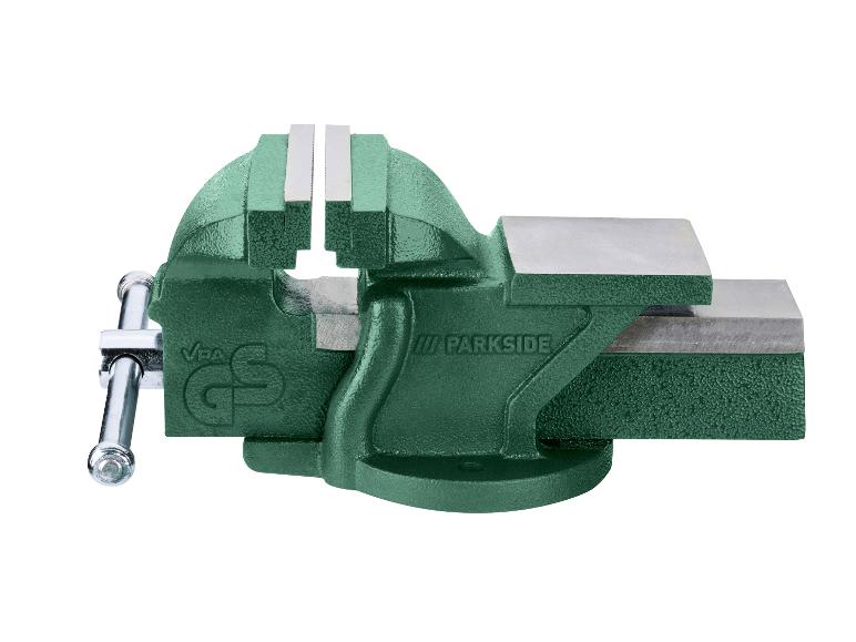 PARKSIDE® Parallel-Schraubstock, mit Bohrlöchern und Korpus aus Gusseisen