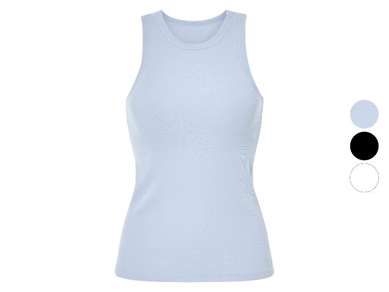 esmara® Damen Geripptes BH-Top mit 2-in-1-Funktion