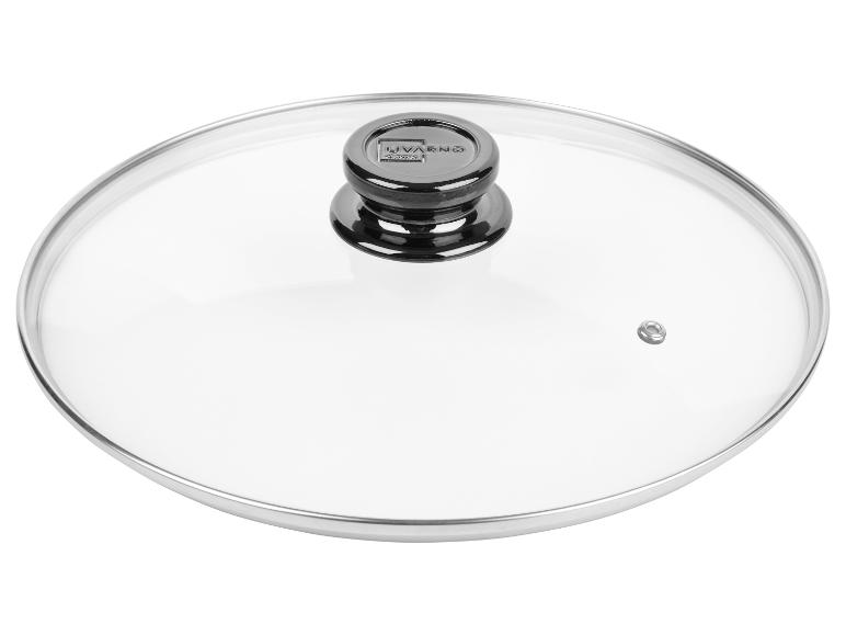 LIVARNO home Universaldeckel Glas 28 cm