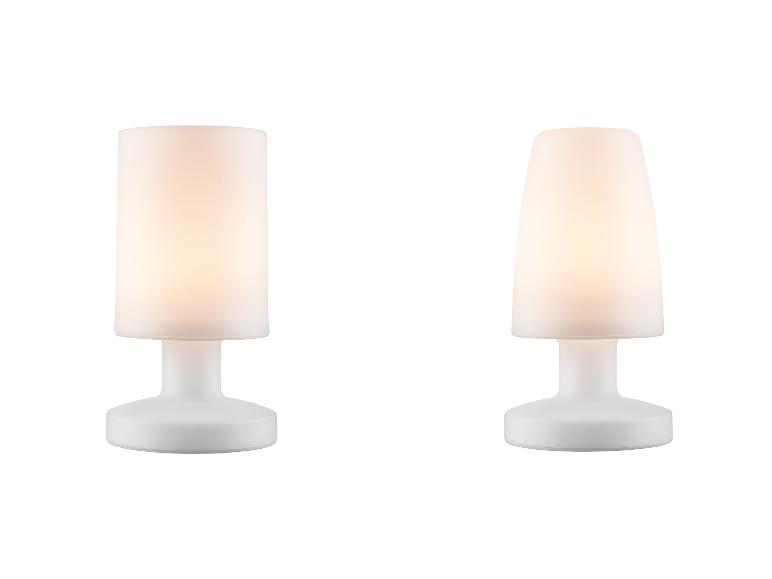 LIVARNO home LED-Akku-Tischleuchte, mit kabellosem Betrieb