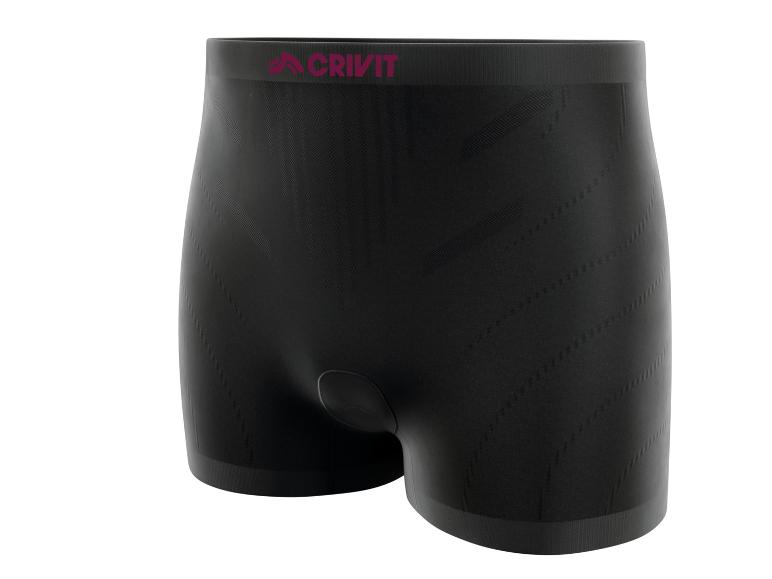 CRIVIT Damen Fahrradunterhose mit Komfort-Sitzpad