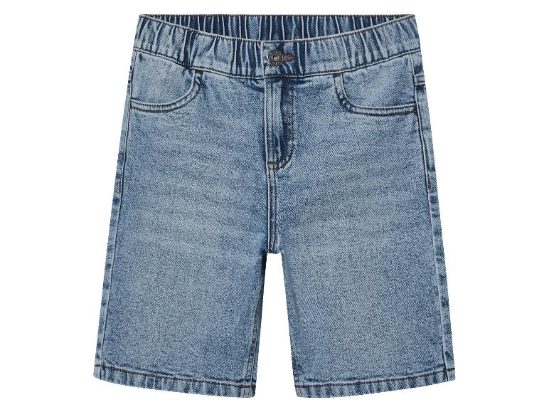 pepperts!® Kinder Jeansshorts, innen weitenverstellbar