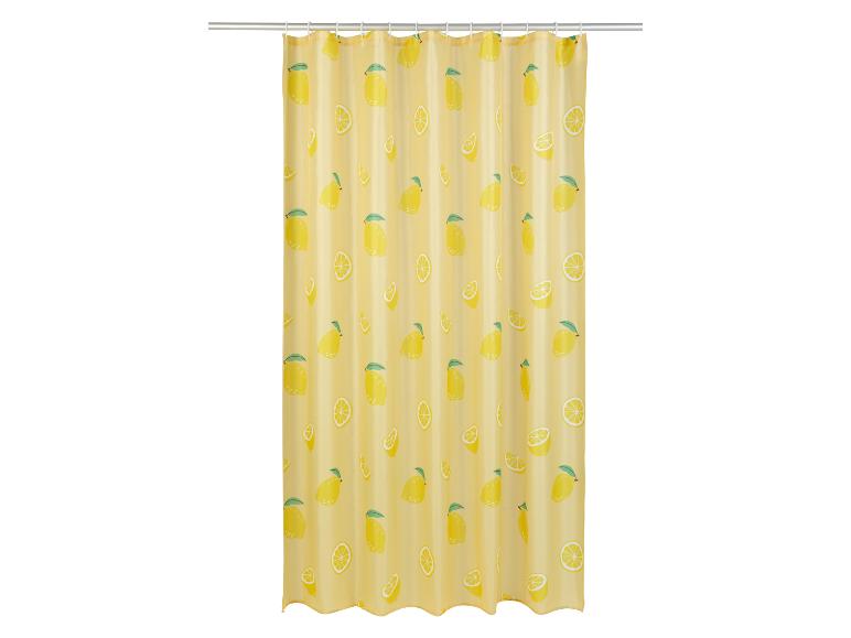 LIVARNO home Duschvorhang, mit fruchtigen Motiven