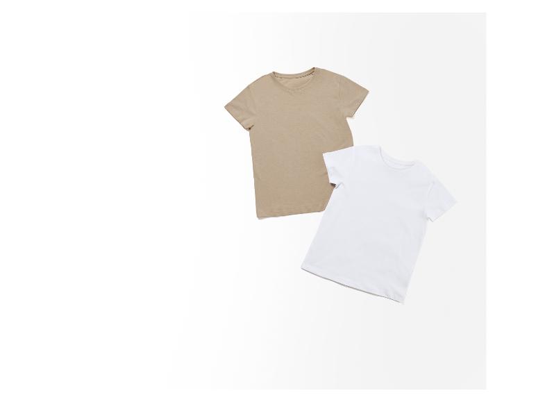 pepperts!® Kinder T-Shirt, 2 Stück, mit Rundhalsausschnitt
