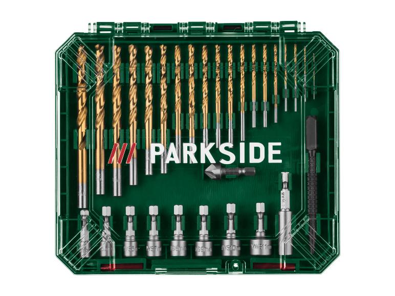 PARKSIDE® Bohrer-Bit-Set, in Aufbewahrungsbox mit 2 Etagen