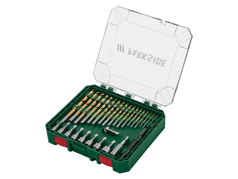 PARKSIDE® Bohrer-Bit-Set, in Aufbewahrungsbox mit 2 Etagen