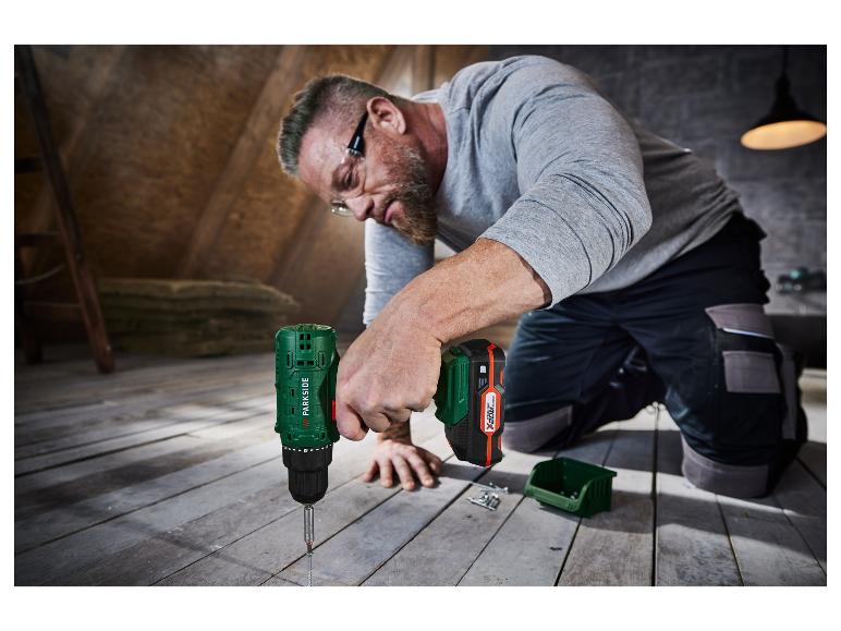 PARKSIDE® 20 V Akku-Bohrschrauber »PBSA 20-Li A1« mit Akku und Ladegerät
