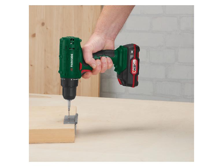 PARKSIDE® 20 V Akku-Bohrschrauber »PBSA 20-Li A1« mit Akku und Ladegerät