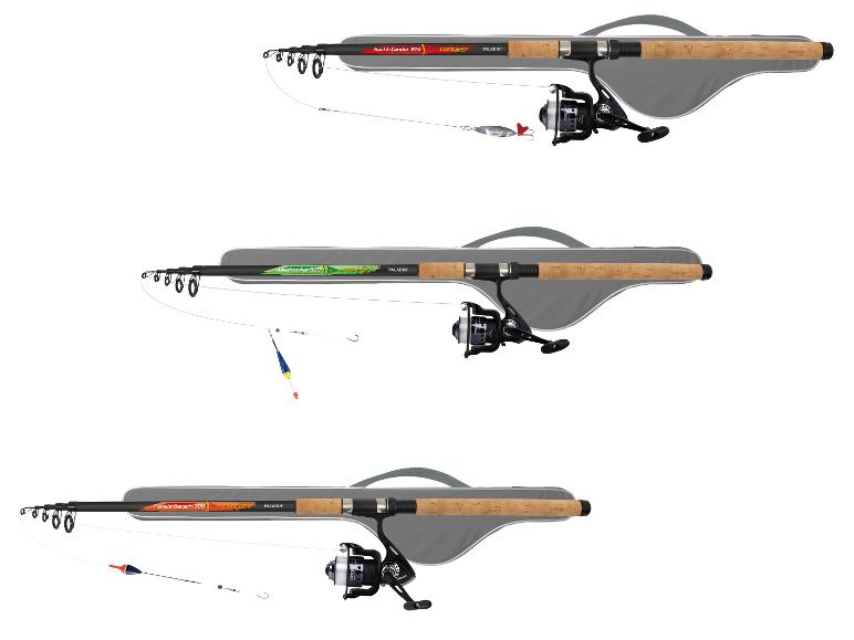 PALADIN® Zielfisch Angelset fertig montiert, mit Korkgriff