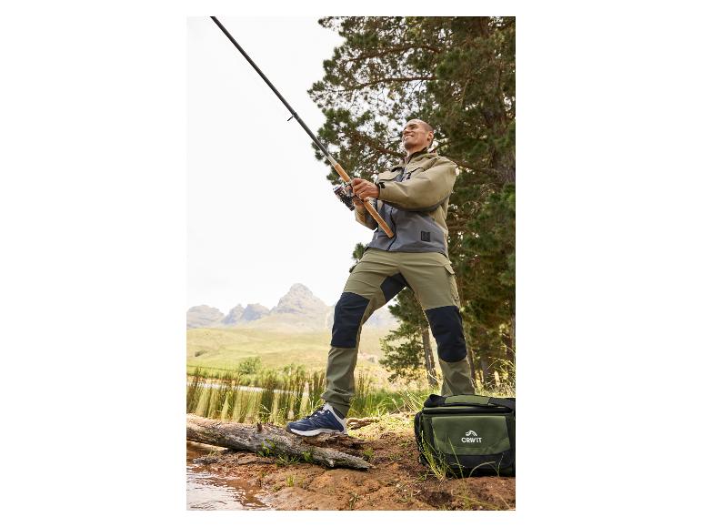 CRIVIT Angelzubehörtasche, Inkl. 4 Boxen für Angelzubehör