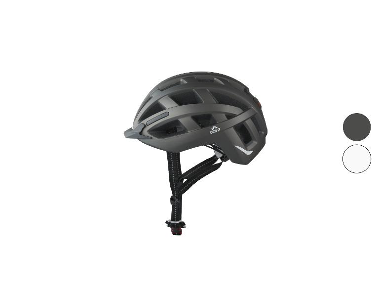 CRIVIT City-Fahrradhelm, mit abnehmbarem Rücklicht