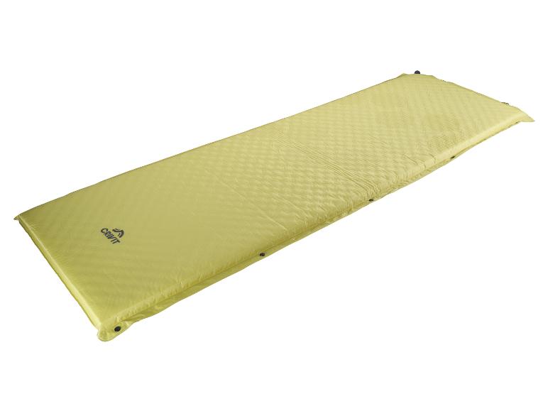 CRIVIT Selbstaufblasbare Matte / Luftzellenmatte mit Kissen