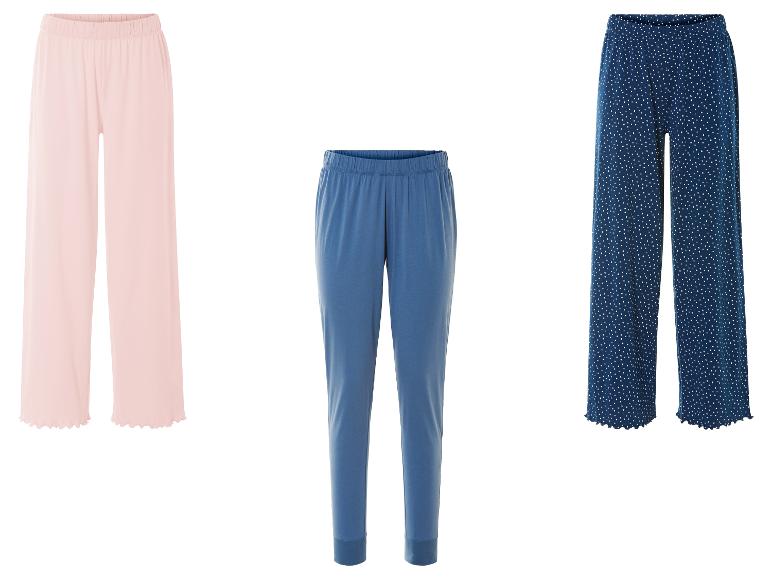 esmara® Damen Schlafhose, aus reiner Baumwolle